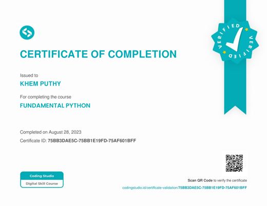 Fundamental Python
